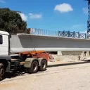 Viga pretensada de alta eficiencia estructural