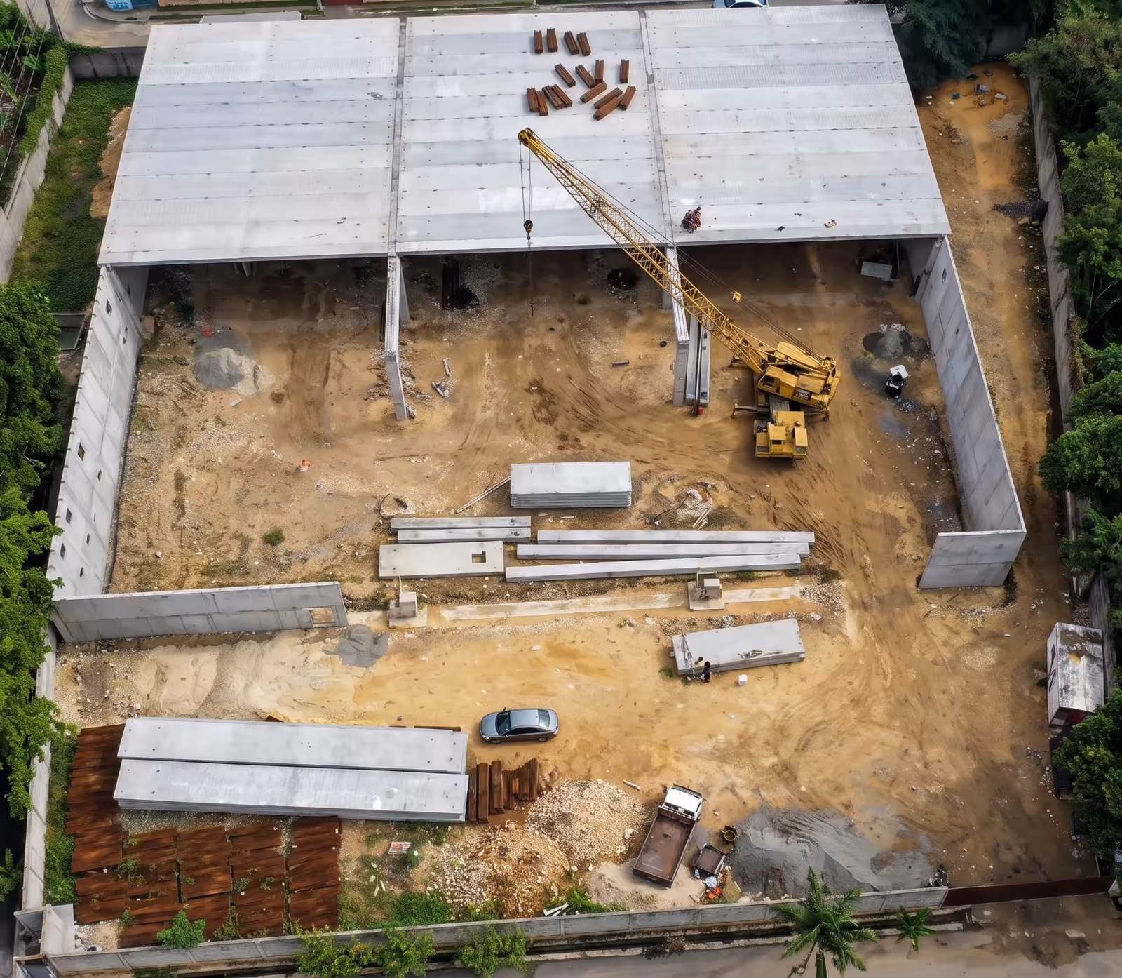 Estructura industrial desarrollada con soluciones integrales de ingeniería